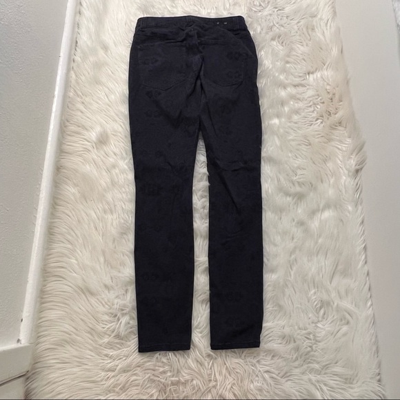 Cabi Lace Curvy Skinny Jeans Navy Black - Picture 9 of 11